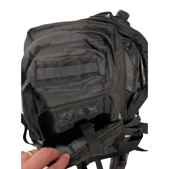 EVATAC Black Tactical Backpack - Picture 2 of 6
